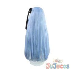 画像5: VTuber　星街すいせい　普段着風アイドル衣装　コスプレウィッグ　バーチャルYouTuber　コスプレ鬘　JUJUcosplay (5)