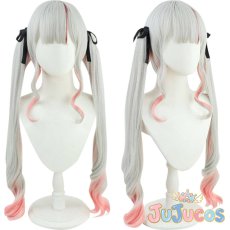 画像1: Vtuber　2期生　百鬼あやめ　カジュアル系衣装　コスプレウィッグ　バーチャルYouTuber　コスプレ鬘　JUJUcosplay (1)