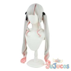 画像4: Vtuber　2期生　百鬼あやめ　カジュアル系衣装　コスプレウィッグ　バーチャルYouTuber　コスプレ鬘　JUJUcosplay (4)