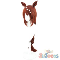 画像3: スーパークリーク　コスプレウィッグ　ウマ娘プリティーダービー　コスプレ鬘　JUJUcosplay (3)