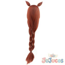 画像5: スーパークリーク　コスプレウィッグ　ウマ娘プリティーダービー　コスプレ鬘　JUJUcosplay (5)