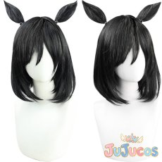 画像1: エイシンフラッシュ　コスプレウィッグ　ウマ娘プリティーダービー　コスプレ鬘　JUJUcosplay (1)