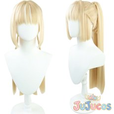 画像1: Vtuber　不知火フレア　3D通常衣装　コスプレウィッグ　バーチャルYouTuber　コスプレ鬘　JUJUcosplay (1)