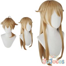 画像1: Vtuber　伏見ガク　コスプレウィッグ　バーチャルYouTuber　コスプレ鬘　JUJUcosplay (1)