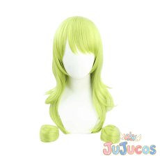 画像2: Vtuber　森中花咲　ストレート　コスプレウィッグ　バーチャルYouTuber　コスプレ鬘　JUJUcosplay (2)