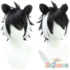 画像1: Vtuber　影山シエン　コスプレウィッグ　バーチャルYouTuber　コスプレ鬘　JUJUcosplay (1)