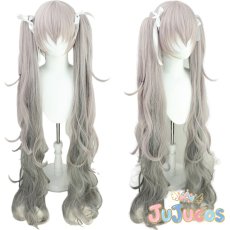 画像1: 25時、ナイトコード　初音ミク　コスプレウィッグ　プロジェクトセカイ カラフルステージ！ feat. 初音ミク　コスプレ鬘　JUJUcosplay (1)