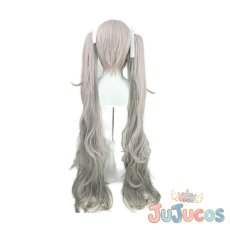 画像4: 25時、ナイトコード　初音ミク　コスプレウィッグ　プロジェクトセカイ カラフルステージ！ feat. 初音ミク　コスプレ鬘　JUJUcosplay (4)