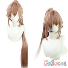 画像1: Vtuber　七詩ムメイ　コスプレウィッグ　バーチャルYouTuber　コスプレ鬘　JUJUcosplay (1)