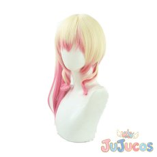 画像4: Vtuber　桃鈴ねね　新衣装　コスプレウィッグ　バーチャルYouTuber　コスプレ鬘　JUJUcosplay (4)