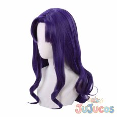 画像4: 葛城ミサト　コスプレウィッグ　新世紀エヴァンゲリオン　コスプレ鬘　JUJUcosplay (4)