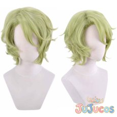 画像1: 巴日和　コスプレウィッグ　あんさんぶるスターズ！　コスプレ鬘　JUJUcosplay (1)