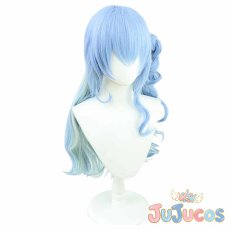 画像3: VTuber　星街すいせい　セーラー服　コスプレウィッグ　バーチャルYouTuber　コスプレ鬘　JUJUcosplay (3)