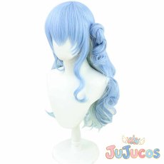 画像4: VTuber　星街すいせい　セーラー服　コスプレウィッグ　バーチャルYouTuber　コスプレ鬘　JUJUcosplay (4)