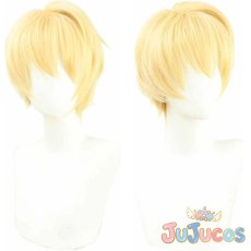 画像1: VTuber　岸堂天真　初期　コスプレウィッグ　バーチャルYouTuber　コスプレ鬘　JUJUcosplay (1)