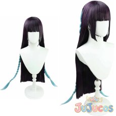 画像1: 雲菫(うんきん)　コスプレウィッグ　原神(げんしん)　コスプレ鬘　JUJUcosplay (1)