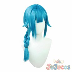 画像3: Jinx　ジンクス　幼年　コスプレウィッグ　Arcane（アーケイン）　コスプレ鬘　JUJUcosplay (3)