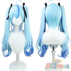 画像1: Vtuber　雪花ラミィ　私服衣装　コスプレウィッグ　バーチャルYouTuber　コスプレ鬘　JUJUcosplay (1)