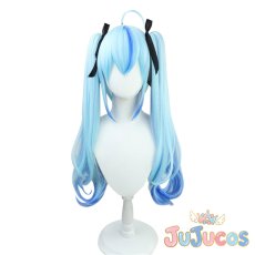 画像2: Vtuber　雪花ラミィ　私服衣装　コスプレウィッグ　バーチャルYouTuber　コスプレ鬘　JUJUcosplay (2)