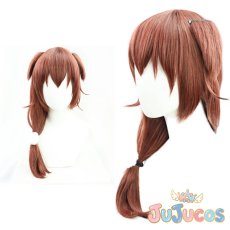 画像1: VTuber　戌神ころね部屋着衣装　コスプレウィッグ　バーチャルYouTuber　コスプレ鬘　JUJUcosplay (1)