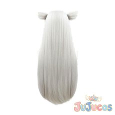 画像4: Vtuber　獅白ぼたん　新衣装(9/2版)　コスプレウィッグ　バーチャルYouTuber　コスプレ鬘　JUJUcosplay (4)