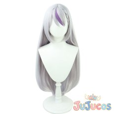 画像2: Vtuber　La+ Darknesss(ラプラス・ダークネス)　コスプレウィッグ　バーチャルYouTuber　コスプレ鬘　JUJUcosplay (2)