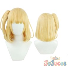 画像1: VTuber　ワトソン・アメリア　コスプレウィッグ　バーチャルYouTuber　コスプレ鬘　JUJUcosplay (1)