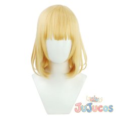 画像2: VTuber　ワトソン・アメリア　初期2D　コスプレウィッグ　バーチャルYouTuber　コスプレ鬘　JUJUcosplay (2)