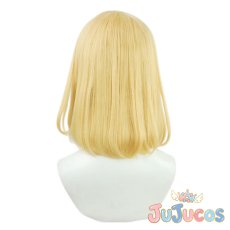 画像3: VTuber　ワトソン・アメリア　初期2D　コスプレウィッグ　バーチャルYouTuber　コスプレ鬘　JUJUcosplay (3)