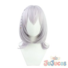 画像2: VTuber　白銀ノエル　通常衣装　コスプレウィッグ　バーチャルYouTuber　コスプレ鬘　JUJUcosplay (2)