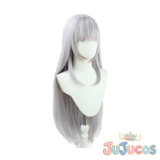 画像3: VTuber　白銀ノエル　ディアンドル娘衣装　コスプレウィッグ　バーチャルYouTuber　コスプレ鬘　JUJUcosplay (3)