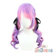 画像2: VTuber　常闇トワ　コスプレウィッグ　バーチャルYouTuber　コスプレ鬘　JUJUcosplay (2)