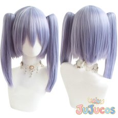 画像1: Vtuber　勇気ちひろ　コスプレウィッグ　バーチャルYouTuber　コスプレ鬘　JUJUcosplay (1)