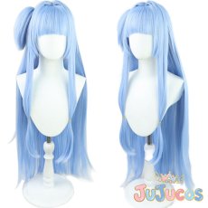 画像1: 琴葉葵　コスプレウィッグ　VOICEROID2　コスプレ鬘　JUJUcosplay (1)