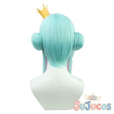 画像5: VTuber　潤羽るしあ　二周年記念　コスプレウィッグ　バーチャルYouTuber　コスプレ鬘　JUJUcosplay (5)