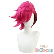 画像2: ヴァイ　コスプレウィッグ　Arcane（アーケイン）　コスプレ鬘　JUJUcosplay (2)