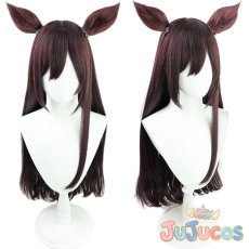 画像1: メジロドーベル　コスプレウィッグ　ウマ娘プリティーダービー　コスプレ鬘　JUJUcosplay (1)
