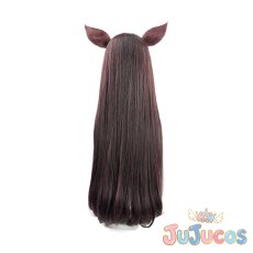 画像5: メジロドーベル　コスプレウィッグ　ウマ娘プリティーダービー　コスプレ鬘　JUJUcosplay (5)