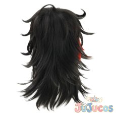 画像2: VTuber　Vox Akuma(ヴォックス・アクマ)　コスプレウィッグ　バーチャルYouTuber　コスプレ鬘　JUJUcosplay (2)