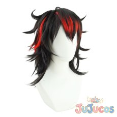 画像3: VTuber　Vox Akuma(ヴォックス・アクマ)　コスプレウィッグ　バーチャルYouTuber　コスプレ鬘　JUJUcosplay (3)