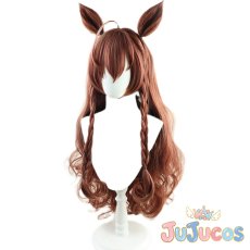 画像2: メジロブライト　コスプレウィッグ　ウマ娘プリティーダービー　コスプレ鬘　JUJUcosplay (2)