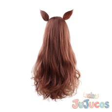 画像3: メジロブライト　コスプレウィッグ　ウマ娘プリティーダービー　コスプレ鬘　JUJUcosplay (3)