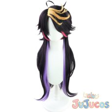 画像2: VTuber　Shu Yamino(闇ノシュウ)　コスプレウィッグ　バーチャルYouTuber　コスプレ鬘　JUJUcosplay (2)