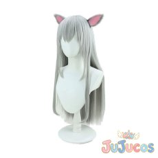 画像3: VTuber　甘城なつき　コスプレウィッグ　バーチャルYouTuber　コスプレ鬘　JUJUcosplay (3)