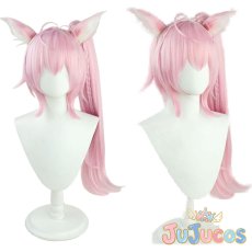 画像1: VTuber　博衣こより　お正月衣装　コスプレウィッグ　バーチャルYouTuber　コスプレ鬘　JUJUcosplay (1)