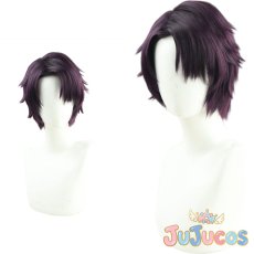 画像1: VTuber　剣持刀也　コスプレウィッグ　バーチャルYouTuber　コスプレ鬘　JUJUcosplay (1)