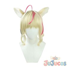 画像2: VTuber　尾丸ポルカ　私服衣装　コスプレウィッグ　バーチャルYouTuber　コスプレ鬘　JUJUcosplay (2)