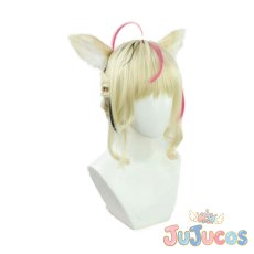 画像4: VTuber　尾丸ポルカ　私服衣装　コスプレウィッグ　バーチャルYouTuber　コスプレ鬘　JUJUcosplay (4)