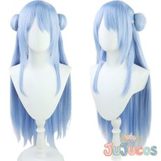 画像1: VTuber　兎田ぺこら　2021新衣装　コスプレウィッグ　バーチャルYouTuber　コスプレ鬘　JUJUcosplay (1)