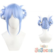 画像1: VTuber　兎田ぺこら　2020正月　コスプレウィッグ　バーチャルYouTuber　コスプレ鬘　JUJUcosplay (1)